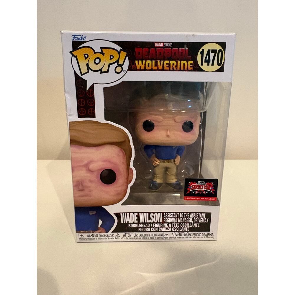 Marvel Deadpool Wolverine Wade Wilson Funko Pop 1470